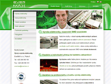 Tablet Screenshot of evermax.cz